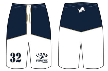 Picture of 2023 Custom Lions Pocket Shorts